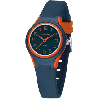 Sinar XB-47-12 10 mm Analog blau Silikonarmband orange onesize