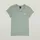 Kurzarm-T-Shirt Mit V-ausschnitt Iceberg Green L