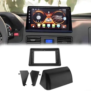 Radioblende für Mitsubishi Montero V31 Cheetah Kingbox 22.9 cm Innengröße schwarz