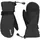 Mädchen Gr 8 schwarz Polyester Polyurethan unifarben Handschuhe mit 10 000 mm Wassersäule