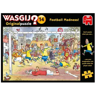 JUMBO Spiele 1119801817 Wasgij Original 14 Football Madness! 1000 Teile