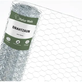 Haga Hühnerzaun 1 m x 10 m Verzinkt 30 mm x 30 mm