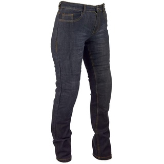 ROLEFF RACEWEAR Roleff Kevlar Jeans für Damen, Schwarz, Größe 26