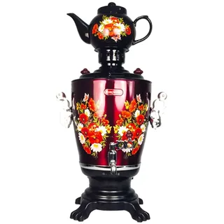 olymp handels gmbh Elektrischer Samowar Imperia schwarz