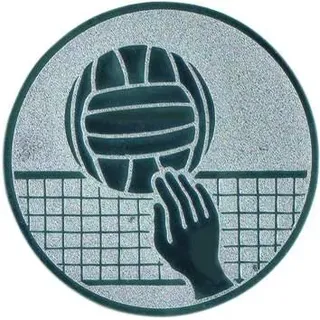 Pokal Emblem Volleyball - 25 mm/gold