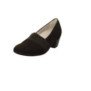 WALDLÄUFER Hilaria Pumps Leder Schwarz 42