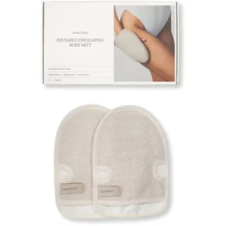 Waschies wiederverwendbarer Peelinghandschuh für Peeling – Reinigung des ganzen Körpers 2 St Set