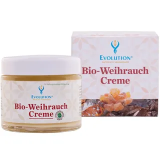 Bio WeihrauchCreme extra stark von Evolution für MUSKELN, GELENKE 100% Naturrein 100ml im Glastiegel