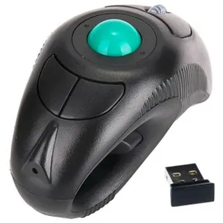 Swiixxer 2,4 G Wireless Air Mouse Ergonomischer Trackball Handheld USB Optische Trackball-Mäuse Trackball-Mäuse für Laptop