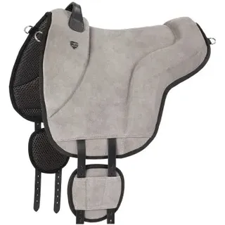 Equinate Reitpad California aus Wildleder Pony Dunkelgrau