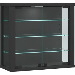VCM Hängevitrine Vitrosa 43 x 40 x 18 cm Anthrazit