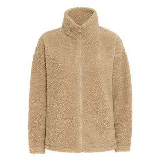 Oxmo OXTovine Damen Jacke Übergangsjacke Teddy-Jacke, XS,