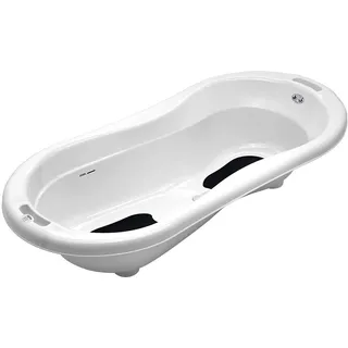 Rotho Babydesign TOP Xtra Badewanne - Badewanne - Babybadewanne - Kinderbadewanne - Duschbadewanne - weiss