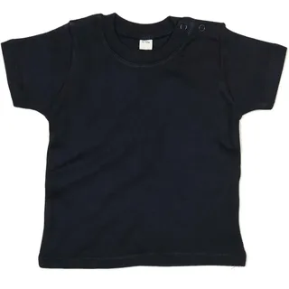 Babybugz Kinder Baby T-Shirt Baby-Shirt BZ02 black 12-18 Monate