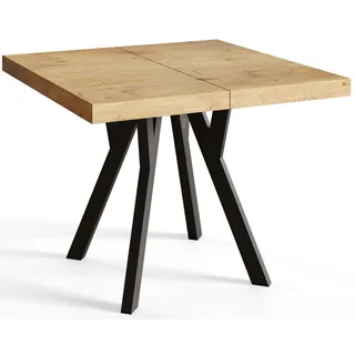 Esstisch Ausziehbar Rico 80-130cm, Lancelot, Holzbeine, Modernes Design