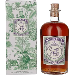 Monkey 47 Schwarzwald Dry Gin Barrel Cut 47,0% vol 0,5 l Geschenkbox
