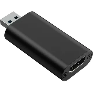 4K HDMI to USB 3.0 Video Capture Card, 4K Cam Link Card Game Capture Card Adapter Screen Record Capture Device for Streaming, Gaming, Video Conference, Teaching, Live Broadcasting