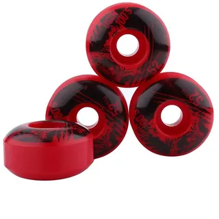 Alomejor Skateboardräder 52mm x 30mm 4 STK. PU Longboard Skateboardräder mit Mehreren Farben