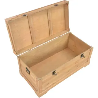 vidaXL Aufbewahrungstruhe mit Auflage 80×40×40 cm MDF