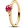 Damenring Goldfarben 58