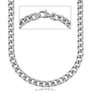 FIRETTI Edelstahlkette »Schmuck Geschenk Halskette Panzerkette«, 465675-45 silberfarben