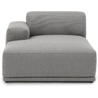 Muuto Connect Soft Modular Sofa, Chaise Longue mit linker Armlehne (Modul G)