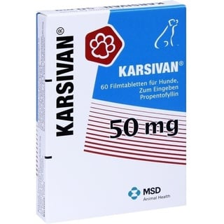 Intervet Deutschland Karsivan 50 Filmtabletten 60 St.