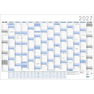 Weingarten Wandplaner Neutral 2027 Weiß