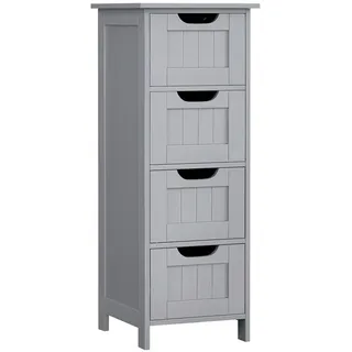 VASAGLE Badschrank grau 30,0 x 28,5 x 82,0 cm
