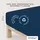 Baumwolle 140 x 200 - 160 x 220 cm blue deep