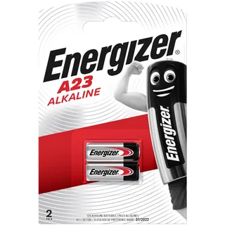 1x2er Blister-Energizer A23 L1028 MN21 23GA  V23GA - 22mAh Batterie 12V