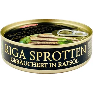 Dovgan Riga Sprotten geräuchert in Rapsöl 160g