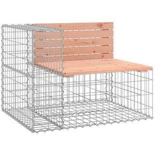 vidaXL Gartenbank aus Gabionen 92 x 71 x 65,5 cm