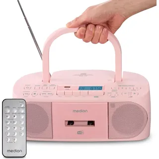 Medion MEDION® LIFE® DRX-1 Plus Boombox pink
