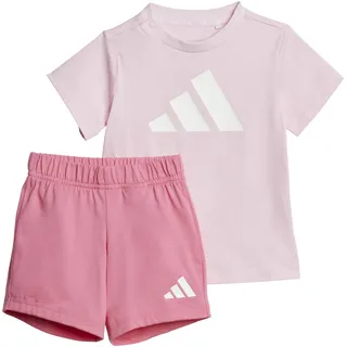 adidas Kinder Sportanzug Essentials Kids Set I BL T-SET 160 JC9639 80 in Pink Pink