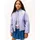 Bomberjacke TOMMY HILFIGER PADDED BOMBER Mädchen Gr 7 122 periwinkle dusk Web Obermaterial 100 Polyester unifarben regular fit normal Rundhals eingesetzt gerader Abschluss Jacken Bomberjacke Regular fit für Kinder bis 16 Jahre