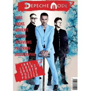 Depeche Mode Magazin - inkl. Lebensgroßem Dave Gahan Puzzle Poster und Taschenspiegel