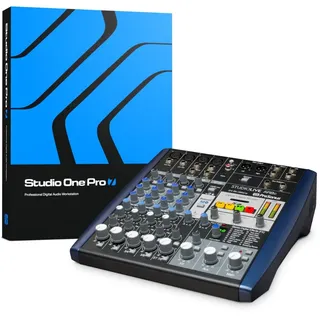 PreSonus StudioLive AR8c 8-Kanal USB-C Hybrid Digital/Analog Performance Mixer, ohne Strom