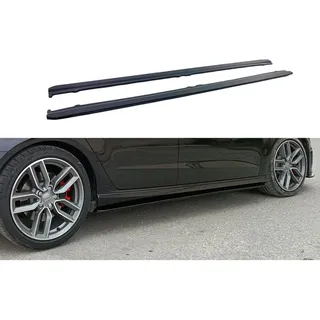 Motordrome Seitenschweller passgenau | kompatibel mit Audi A3 (8V) S-Line/S3 Sportback 2012-2020 (ABS)