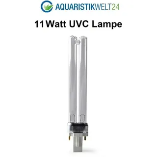 Aquaristikwelt24 - 11 Watt uvc Ersatzlampe für Wasserklärer mit G23 Sockel