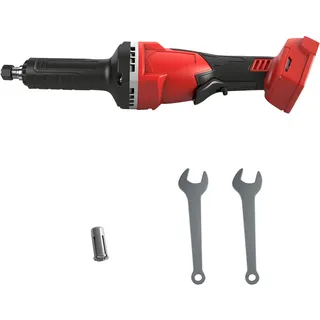 Akku Geradschleifer Kompatibel mit milwaukee M18 18V Akku, 24000RPM Bürstenloser Geradschleifer 6mm 3mm Bohrfutter Professional Stabschleifer zum Schleifen Polieren Gravur (ohne Akku)
