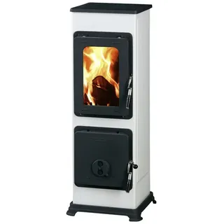 THORMA Werkstattofen »Bozen AT«, weiss, Stahlblech, 5 kW, Zeit- und Dauerbrand geeignet