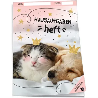 Trötsch Verlag Hausaufgabenheft für die Grundschule Tiere