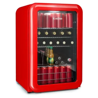 Klarstein PopLife Getränkekühler 115 l 83,5 cm hoch Rot