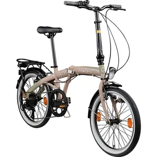Agon Parklane Klapprad Fahrrad beige - Beige