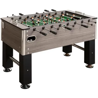 Bandito Tischfußball Kickertisch "Profi-Soccer Deluxe, Grau