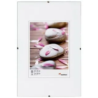 Rahmenloser Bildhalter 30x30cm Normalglas