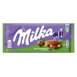 MILKA Ganze Haselnüsse