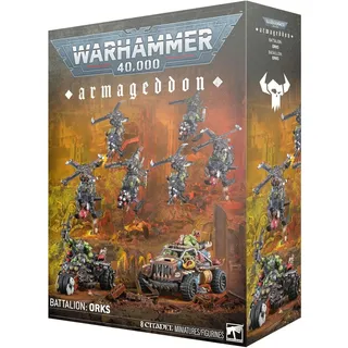 Games Workshop Warhammer 40.000 Armageddon-Bataillon: Orks
