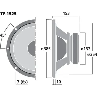Monacor Celestion TRUVOX-1525